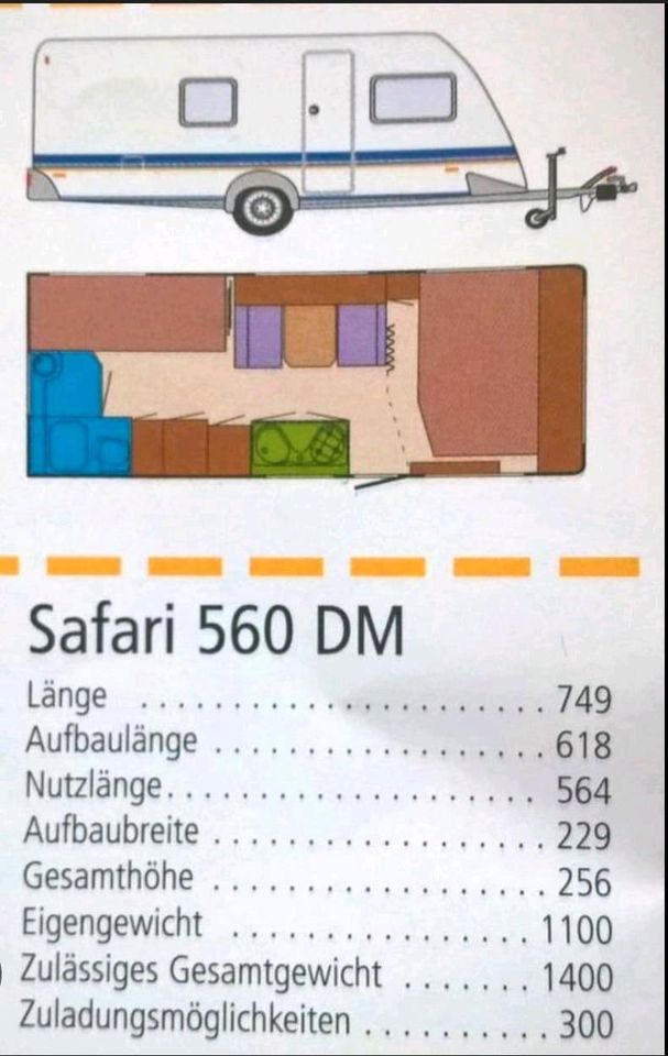 Wilk Safari 560 DM Stockbett Mover Autark 100kmh reisefertig in Neulingen
