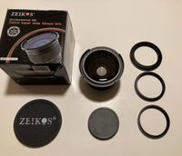 ZEIKOS Professional HD 0.40 super wide fisheye Objektiv Stuttgart - Vaihingen Vorschau