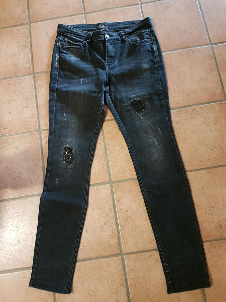 ♥️Mac Jeans schwarz Gr. 42 in Neufahrn