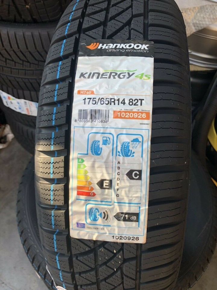 4x175/65R14 82T Hankook Allwetterreifen in Korb