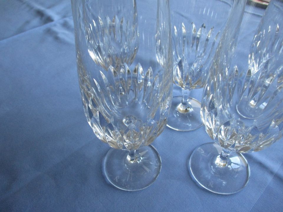 5 Gläser von Nachtmann, Weinglas, Bierglas, Wasserglas in Volkach