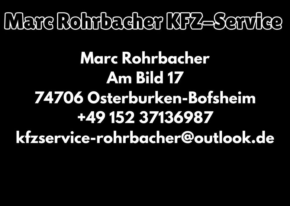 Reifenservice Reifenmontage/Rad Wuchten/Räderwechsel aller Marken in Osterburken