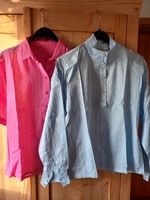 2 Damen  Blusen vintage pink und hellblau Gr. 46 auch einzeln Bayern - Langquaid Vorschau