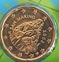 Kursmünze 20 Cent, San Marino 2008, unc. und gekapselt Niedersachsen - Zetel Vorschau