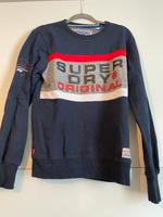 ⚡️ Pullover Superdry 48 Hoodie Sweatshirt blau rot ⚡️ Nordrhein-Westfalen - Leverkusen Vorschau