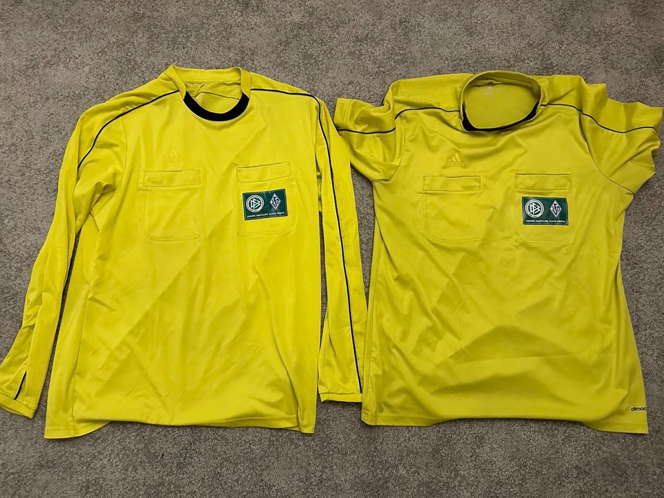 Schiedsrichter Trikot Adidas Gelb XL in Losheim am See