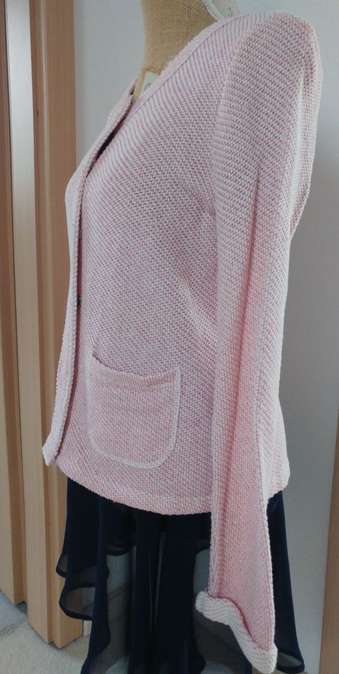 Street One Jacke Jäckchen Strickjacke Business Gr 40 L rose rosa in Heidelberg