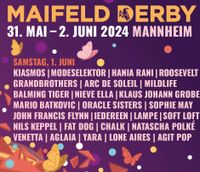 2 Tickets 01.06 MAIFELD DERBY Festival Mannheim (nur Samstag) Baden-Württemberg - Neckarsulm Vorschau