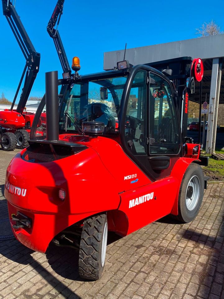 Manitou Gabelstapler Typ MSI 50 5 Tonnen Geländestapler in Essen