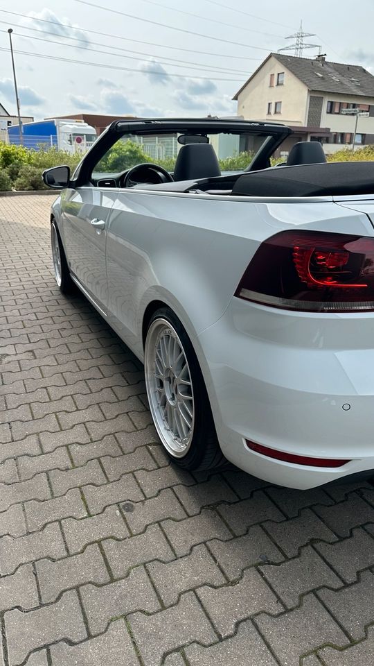 VW Golf 6 Cabrio 1.2 TSI | Steuerkette & TÜV NEU| AP Federn | 19“ in Bad Salzuflen