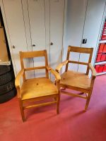 2 St. Holz - Stühle mit Lehne, vintage Bayern - Lengdorf Vorschau