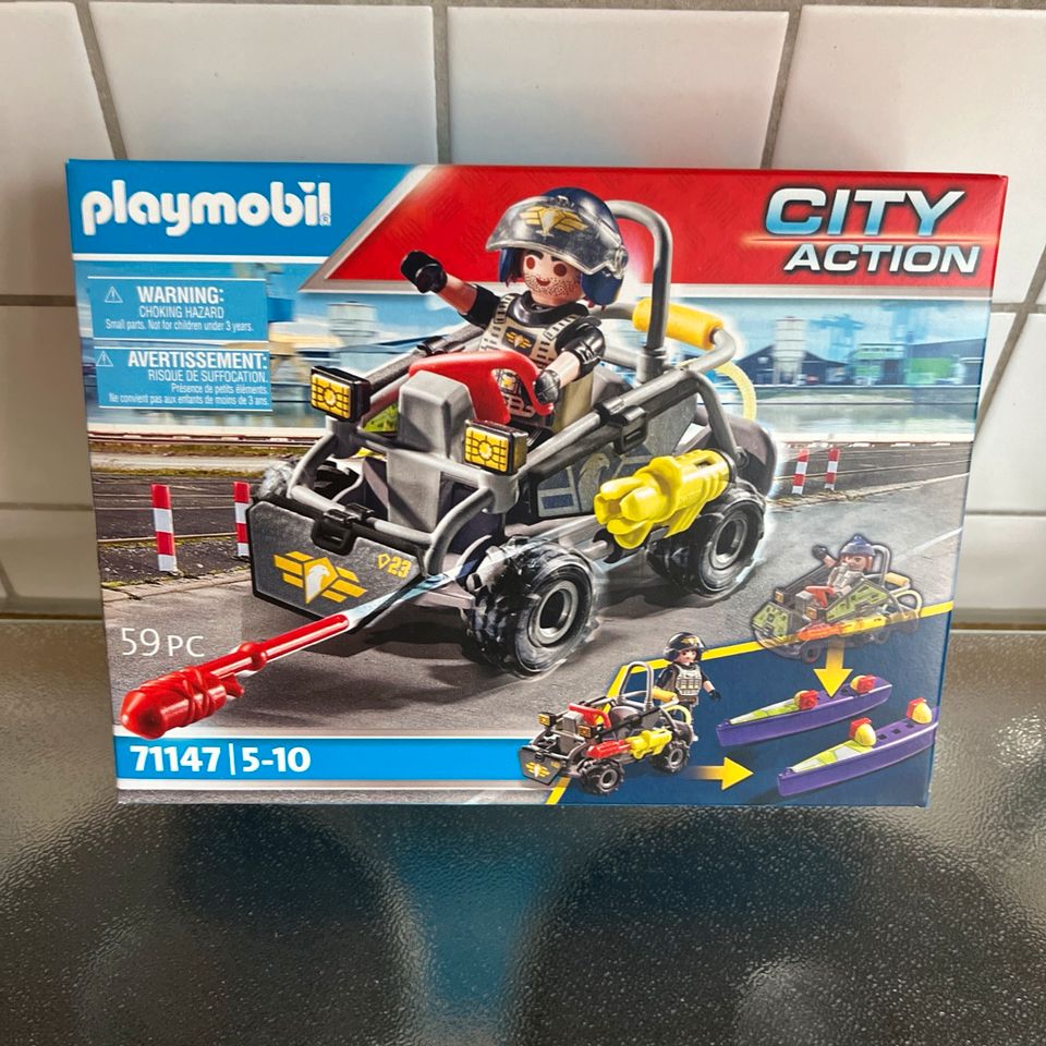 PLAYMOBIL 71147 Swat-Multi-Train-Quad in Buchholz in der Nordheide