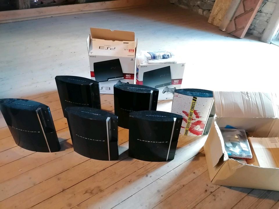 Ps3 Playstation 3 Konsolen und Zubehör Konvolut in Volkach