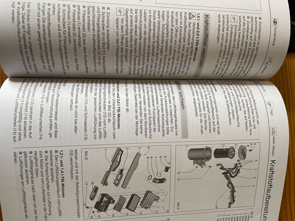 VW Golf VII Reparaturanl. Wartung Pflege Störungssuche ab 2013 in Templin