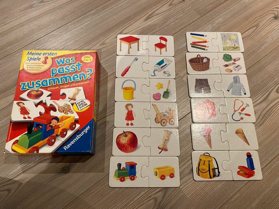 Gesellschaftsspiele verschiedene, Puzzle, Bücher Kinder in Delligsen