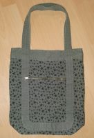 H&M Tasche Sterne Handtasche Shopper Damentasche Tote Bag Khaki Essen - Essen-Kray Vorschau