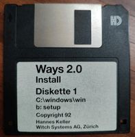 Ways 2.0 für Windows, Vintage Software Rheinland-Pfalz - Konz Vorschau