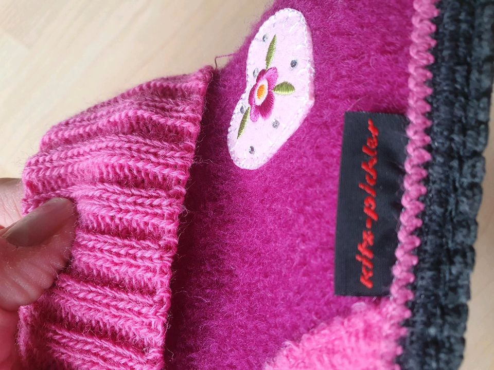 Hausschuhe kitz-pichler 27 warm pink/rosa in Zellingen