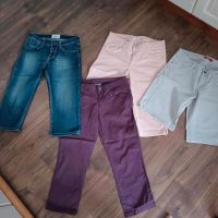 3x 3/4 Jeans - 1x kurze Shorts Sachsen-Anhalt - Oebisfelde-Weferlingen Vorschau