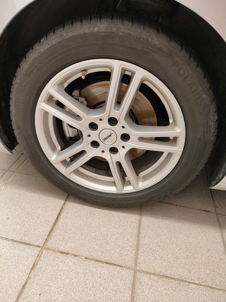 1 Satz Winterräder auf Alufelgen VW Arteon 225/50/R17/ 98V in Mohlsdorf