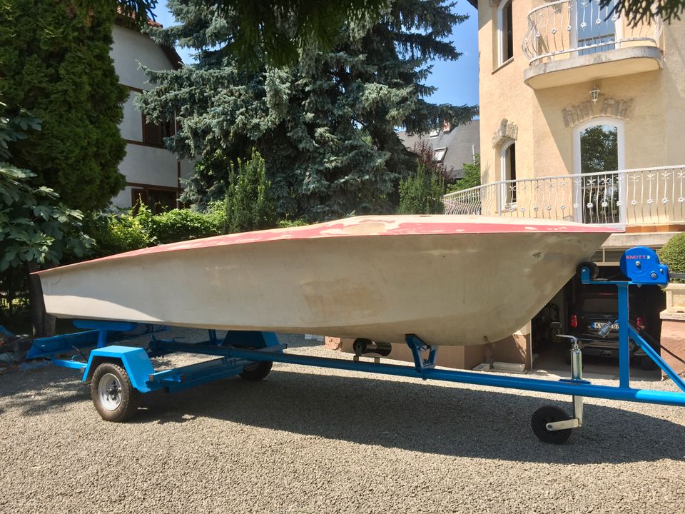 Oldtimer Libella Maus De-lux Motorboot von 1960 in München