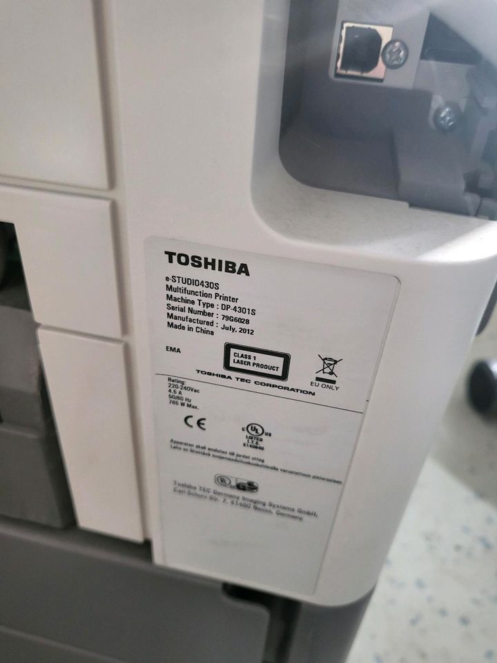 Kopiergerät Kopierer Drucker Scanner Toshiba e-Studio 430s in Eschbach