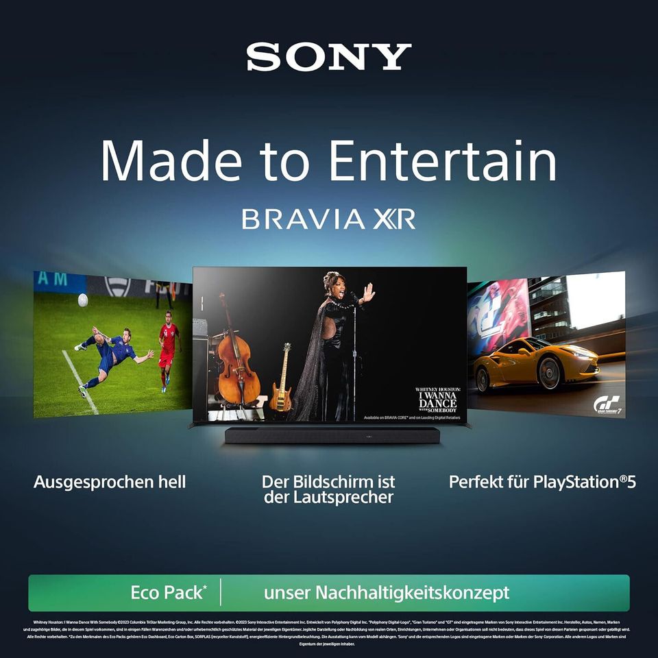 Sony BRAVIA XR, XR-55X90L, 55 Zoll Fernseher, Full Array LED, 4K in Offenbach