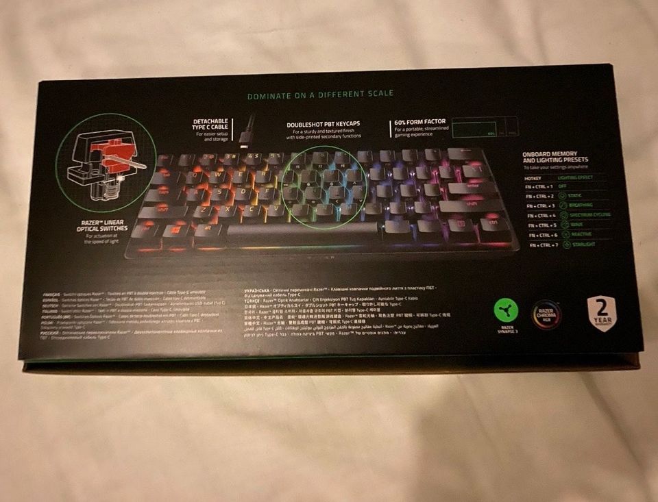 Razer Huntsman mini Tastatur in Gummersbach