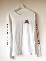 Nike Air Jordan Oberteil weiß Pullover Shirt Pulli Longlsleeve M Bayern - Ustersbach Vorschau