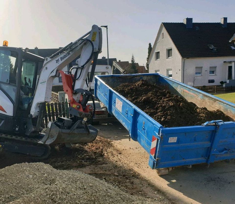 Wir entsorgen Bauschutt Erdaushub Grünschnitt BMA Containerdienst in Springe