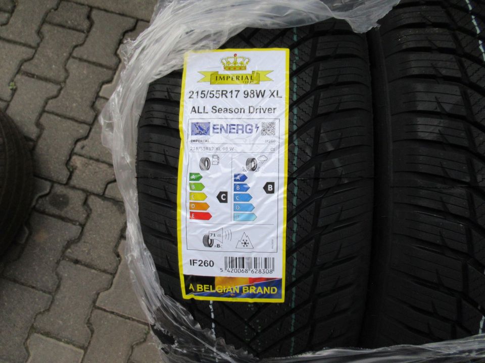 Imperial 4Seasons 215/55 R17 98W XL Allwetterreifen Hyundai Kona in Ockenheim