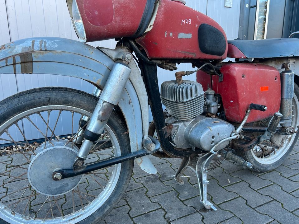 MZ ES125/1 ES 125 1973 Motorrad  251 250 ETZ M79 in Osterweddingen