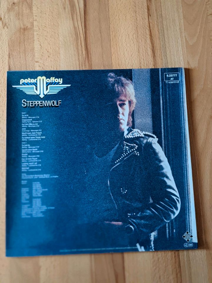 Schallplatte LP Peter Maffay "Steppenwolf" in Düsseldorf