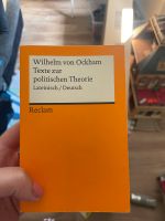 Wilhelm von Ockham- Texte zur politischen Theorie Hessen - Limburg Vorschau