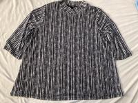 Ulla Popken Shirt / Bluse Größe 50/52 Schwarz/Grau Nordrhein-Westfalen - Erkelenz Vorschau
