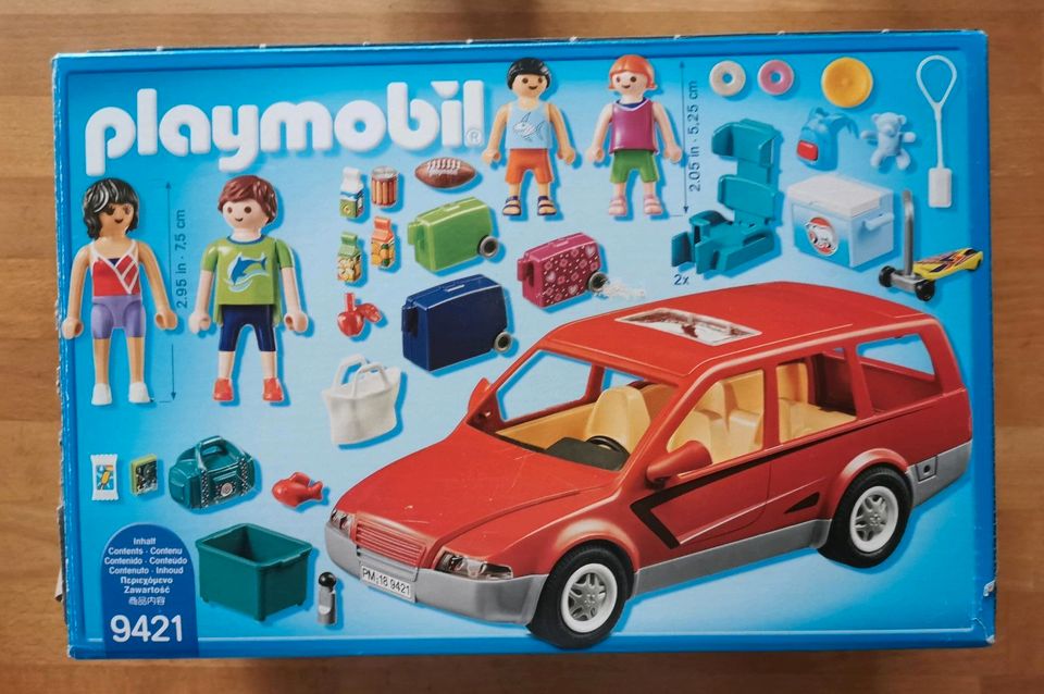 Playmobil 9421 Auto Familien PKW Family fun in Niederstetten