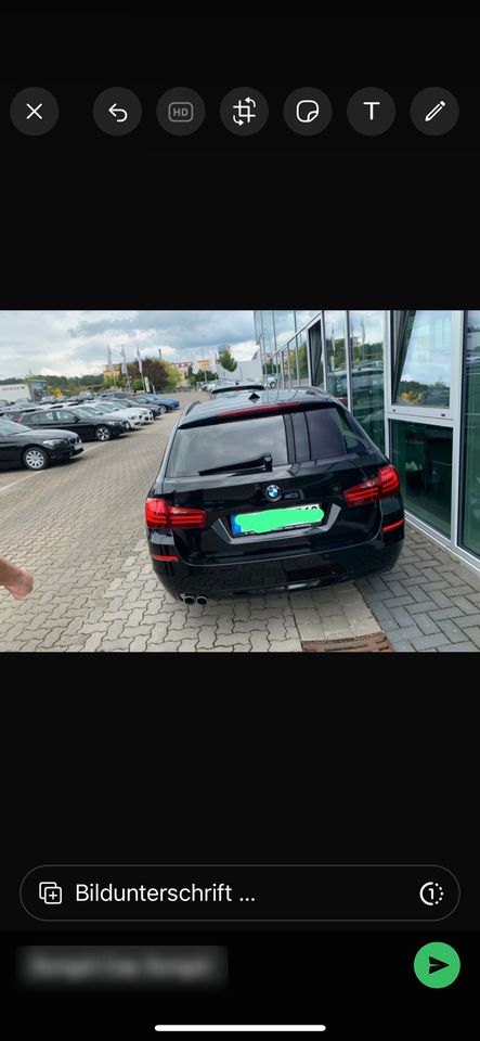 BMW 525dTouting in Karlsruhe