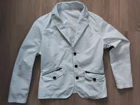 Leichter Sommer-Blazer Jackett Jacke weiß 100% Baumwolle 40 Niedersachsen - Ankum Vorschau