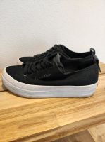 Original Calvin Klein Plateau Sneaker, schwarz/weiß, Gr. 38 Bayern - Teunz Vorschau