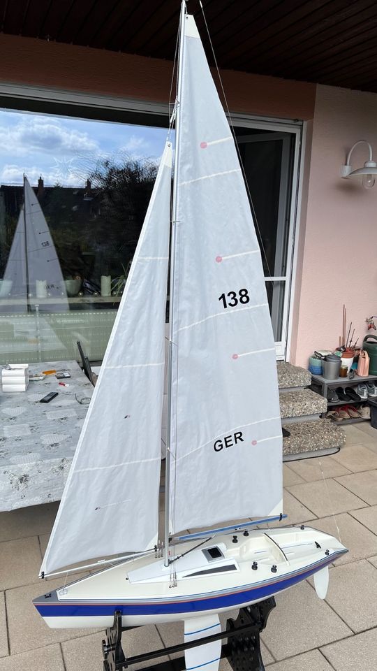 Graupner Rubin RC Segelboot - Segelyacht in TOP-Zustand! in Fürth