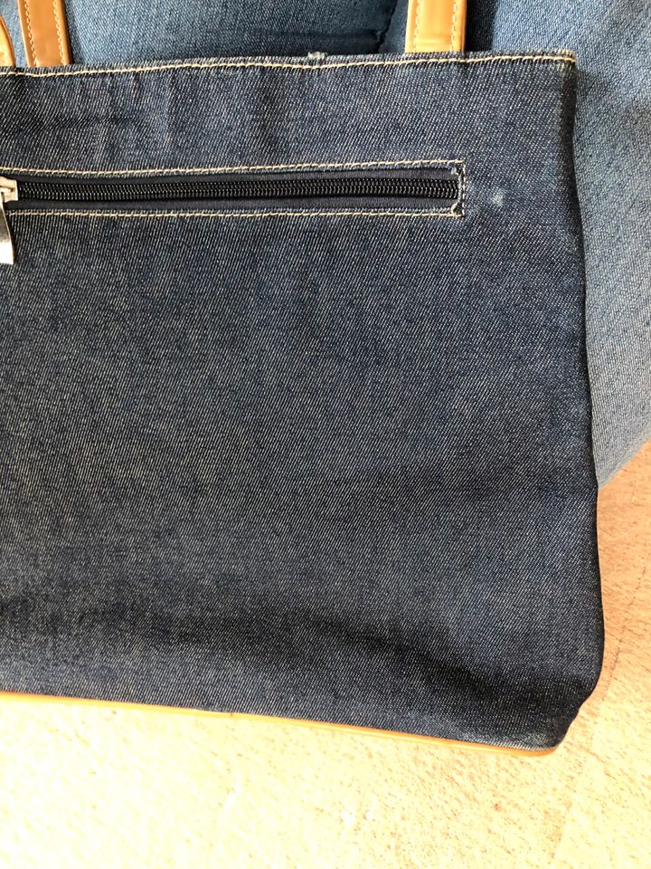 Tasche / Shopper Jeans in Fischbach