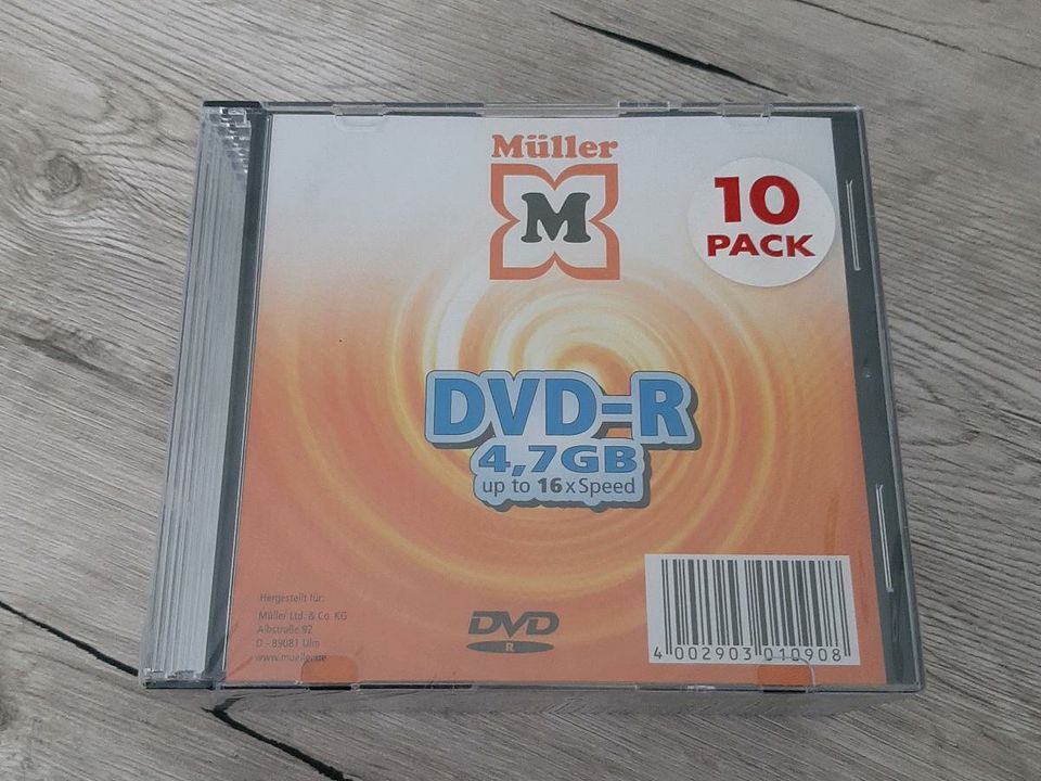 DVD-R 4,7GB in Extertal