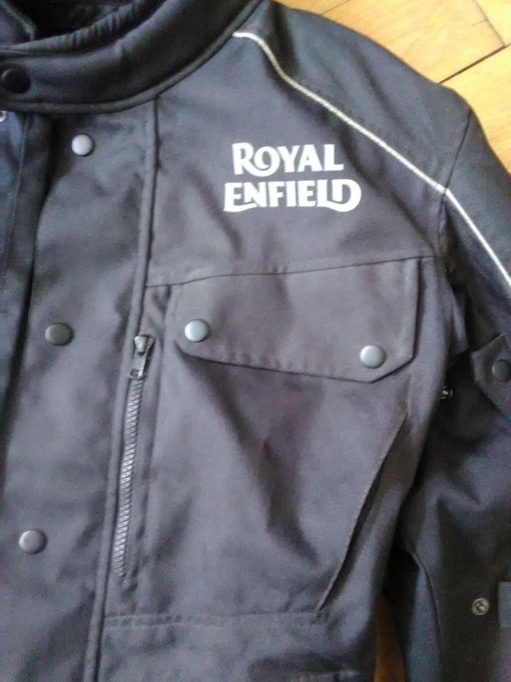 Royal Enfield Motorradjacke Jacke Cordura mit Polster Protektoren in Leipzig