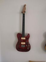 Gitarre Harley Benton TE-90QM LH Trans Red deluxe series Guitar Bayern - Moorenweis Vorschau