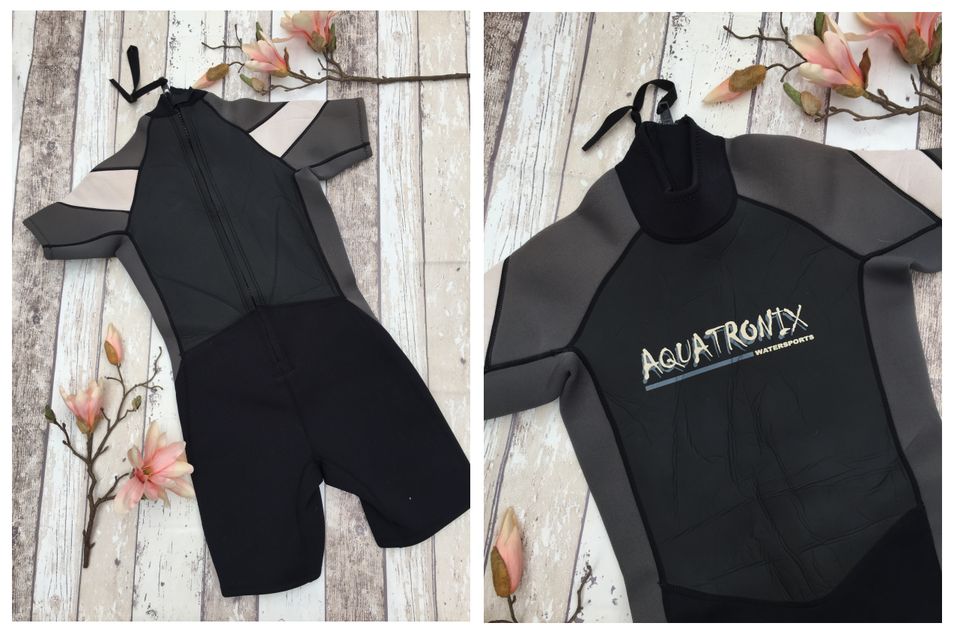AQUATRONIX ✭ Damen Neonpren anzug Tauchanzug schwarz S in Frechen