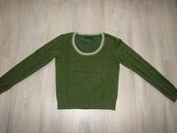 JETTE Strickpullover 36 Damen Feinstrick Pulli STRASSSTEINE grün Nordrhein-Westfalen - Menden Vorschau