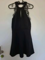 NEUw. kurzes schwarzes Kleid mit Spitze Gr. S 36 rückenfrei Hessen - Liebenau Vorschau