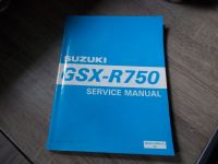 Original  Reparaturanleitung Suzuki GSX-R 750 Niedersachsen - Celle Vorschau
