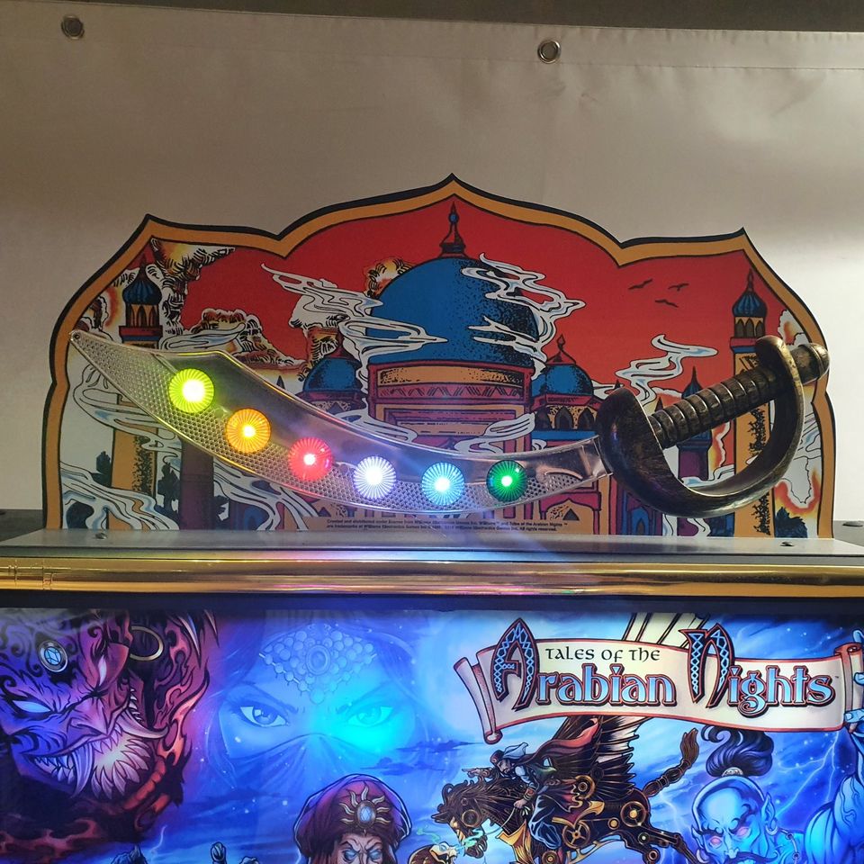 Tales of the Arabian Nights Flipper/Pinball Automat Williams GOLD in Schönaich