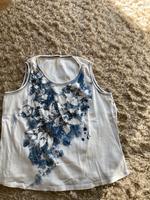 Bonita Top weiß blau Gr xl 46/48 inklusive Versand Rheinland-Pfalz - Bruttig-Fankel Vorschau